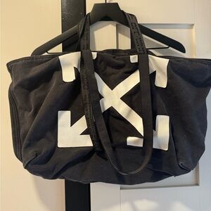 off white tote bag